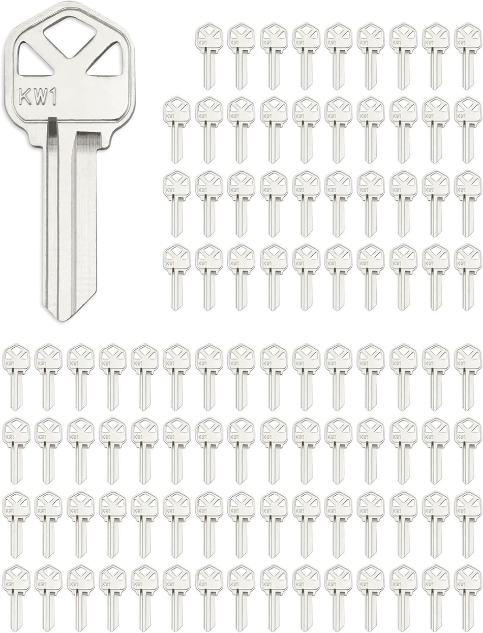 SABER SELECT Nickel-Plated KW1 Key Blanks (100-Pack)