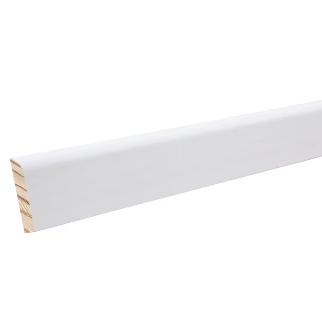 RELIABILT 5/16-in x 1-1/2-in x 8-ft Modern Primed Pine 3402 Baseboard Moulding