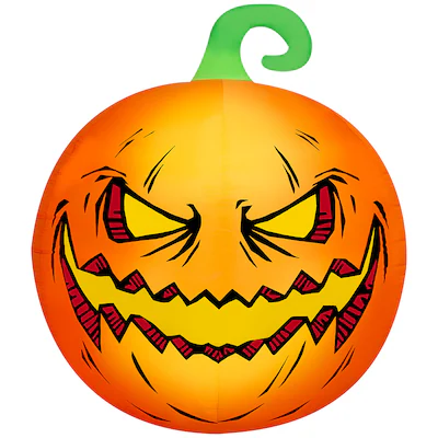 Haunted Living 5-ft LED Jack-O-Lantern Inflatable