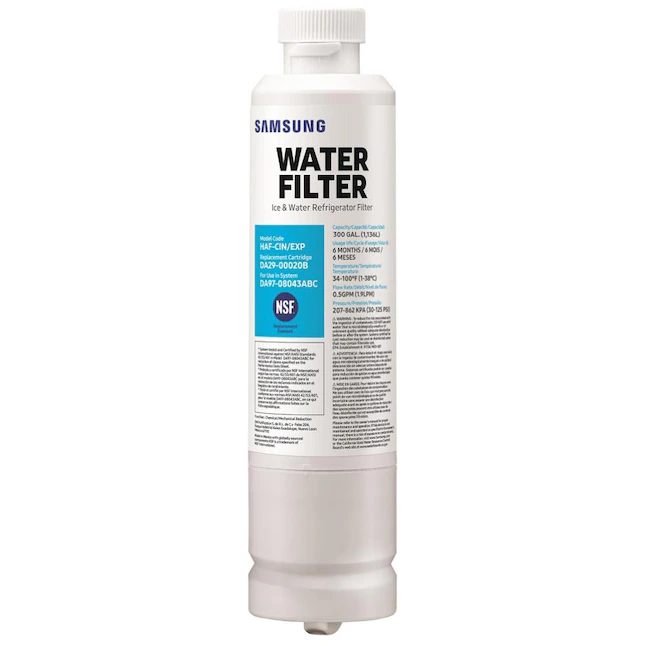 Samsung 6-Month Push-In Refrigerator Water Filter