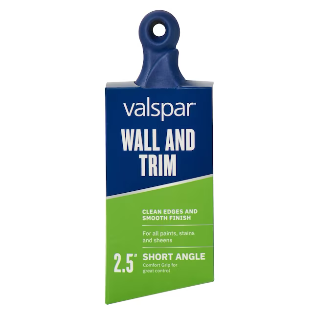 Valspar 2-1/2-Zoll-Winkelpinsel aus wiederverwendbarem Polyester (Flügelpinsel)