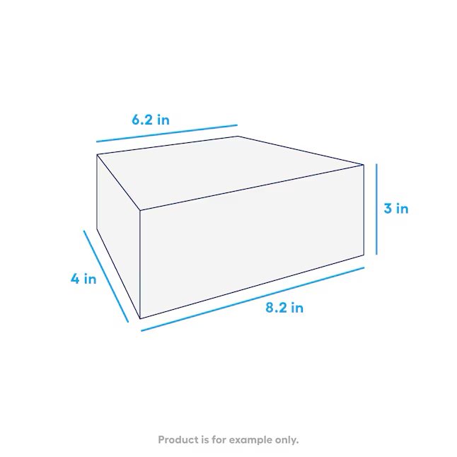 3-in H x 8.2-in L x 4-in D Peyton Concrete Retaining Wall Block