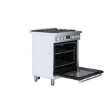 Bosch 800 Series Industrial Style 30-in 5 Burners 3.7-cu ft Freestanding Natural Gas Range (Stainless Steel)