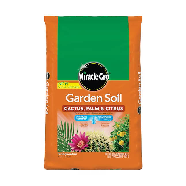 Miracle-Gro Tropische und saftige Gartenerde für Kakteen, Palmen und Zitrusfrüchte, 433 ml