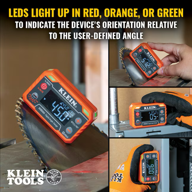 Klein Tools Digital Angle-Gauge with Angle Alert