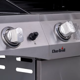 Char-Broil Performance Series Silberner Flüssigpropangasgrill mit 4 Brennern und 1 Seitenbrenner