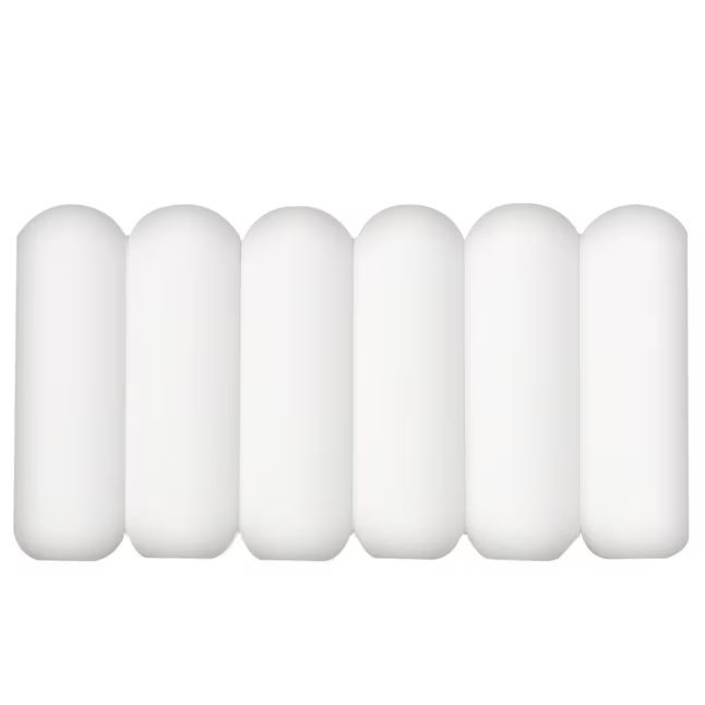 WHIZZ 4-in Cabinet and Door Foam Mini Paint Roller (6-Pack)