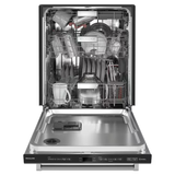 KitchenAid FREEFLEX With Third Rack Top Control 24-in Built-In Dishwasher Third Rack (Black Stainless Steel with Printshield Finish), 44-dBA