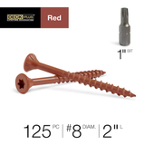 Deck Plus #8 x 2-in Wood To Wood Deck Screws (125-Per Box)