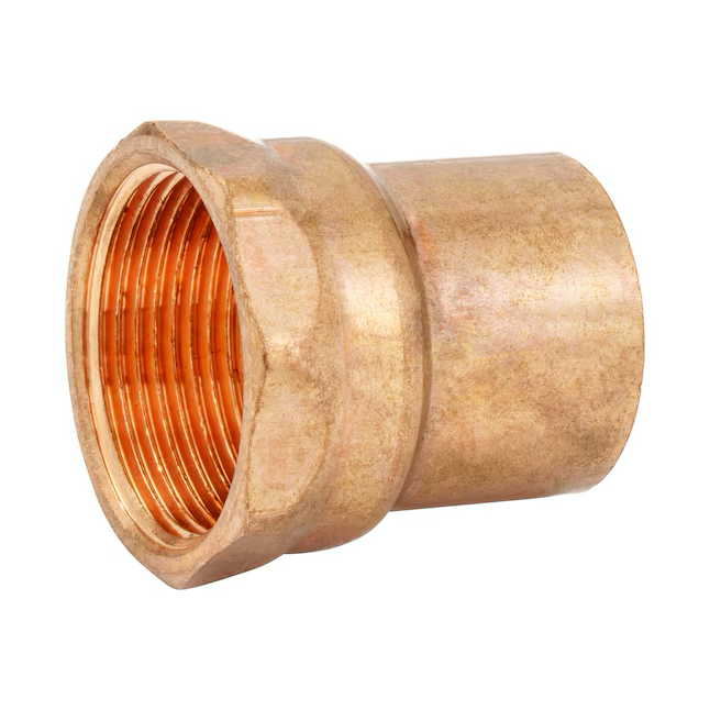 Streamline 1-1/4-in Copper Female Adapter