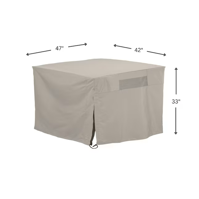 RELIABILT 47-in x 42-in x 33-in Polyester Evaporative Cooler Cover