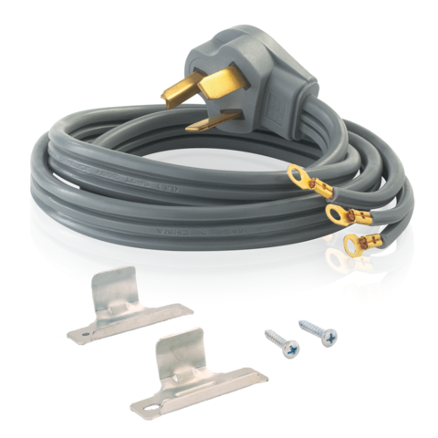Cable para secadora eléctrica Eastman de 4 pies, 3 clavijas y 30 amperios
