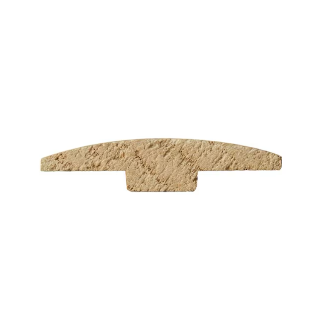 Flexco Natural 0.46-in T x 2-in W x 78-in L Solid Wood T-moulding