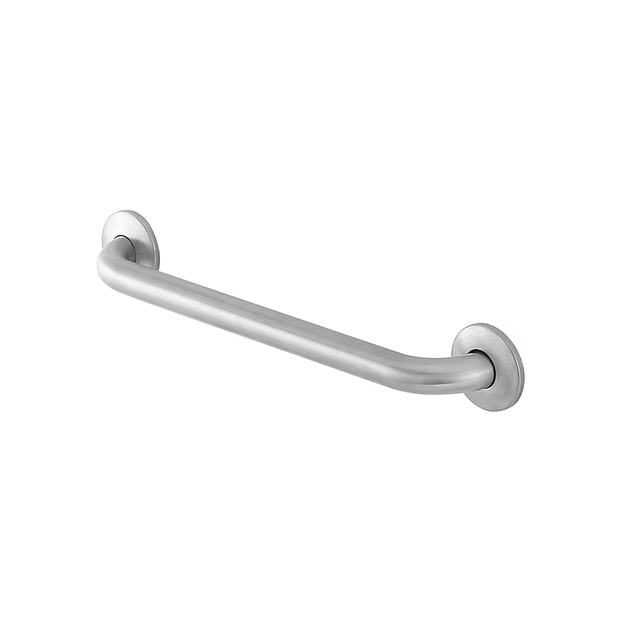 Project Source Concealed Screw 18-in Stainless Wall Mount ADA Compliant Grab Bar (500-lb Weight Capacity)