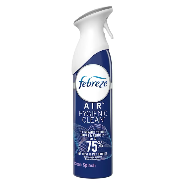 Febreze Air Hygienic Clean 8.8-oz Clean Splash Dispenser Air Freshener