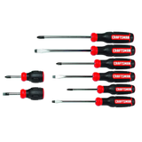 CRAFTSMAN 8-Piece Bi-material Handle Assorted Screwdriver Set