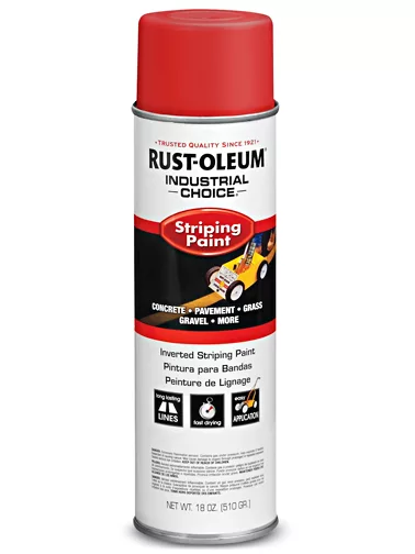 Rust-Oleum® Inverted Striping Paint – (Rot, 18oz) 