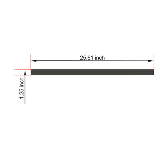 Barra de apoyo para pared Townley de 24 pulgadas de bronce frotado con aceite de Allen + Roth, compatible con ADA (capacidad de peso de 500 lb)