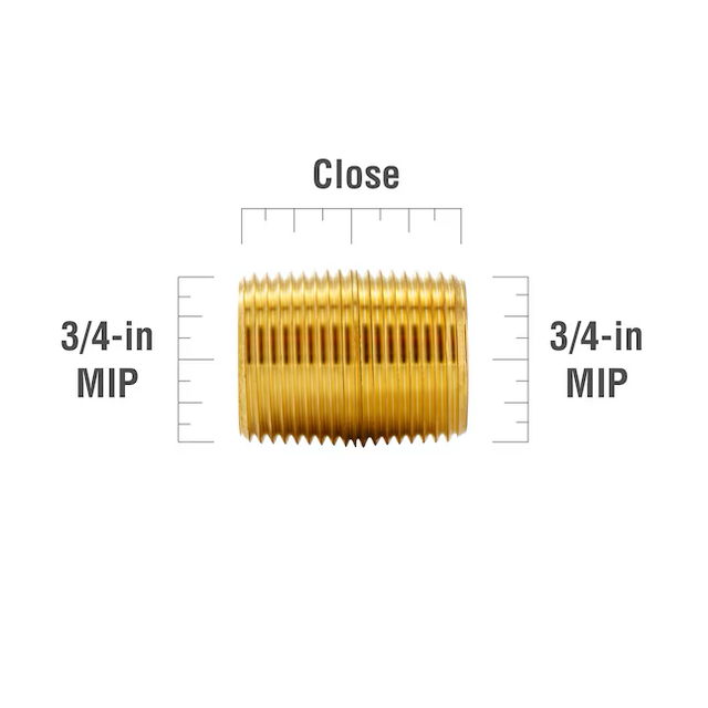 Proline Series 3/4-in x 3/4-in Threaded Male Adapter Nipple Fitting