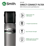 A.O. Smith Direct Connect Single-stage Carbon Block Under Sink Water Filtration System