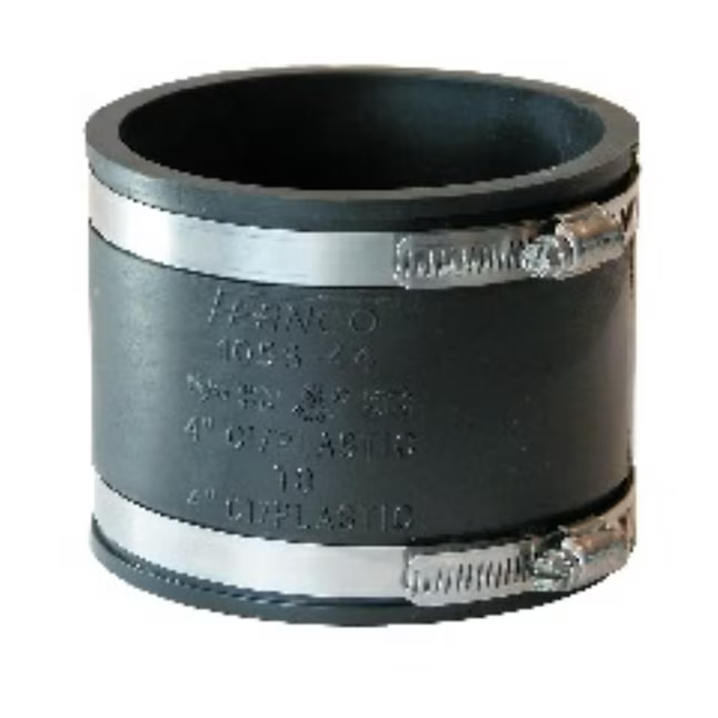 Fernco 4 in. Flexible PVC Coupling