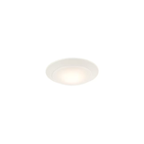 Project Source 1-Light 7.4-in Matte White LED Flush Mount Light (2-Pack)