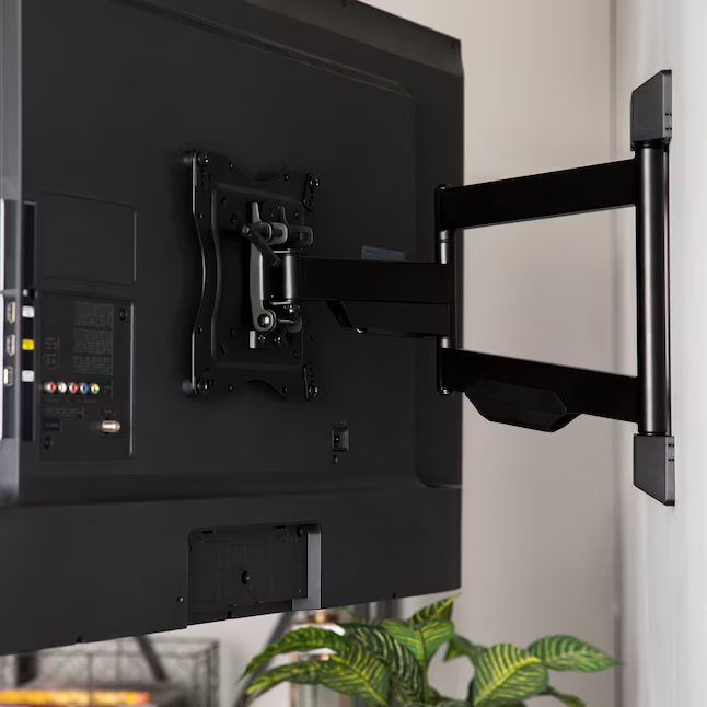 Utilitech Full Motion Indoor Wall TV Mount Fits TVs up to 65-in (Hardware Included)