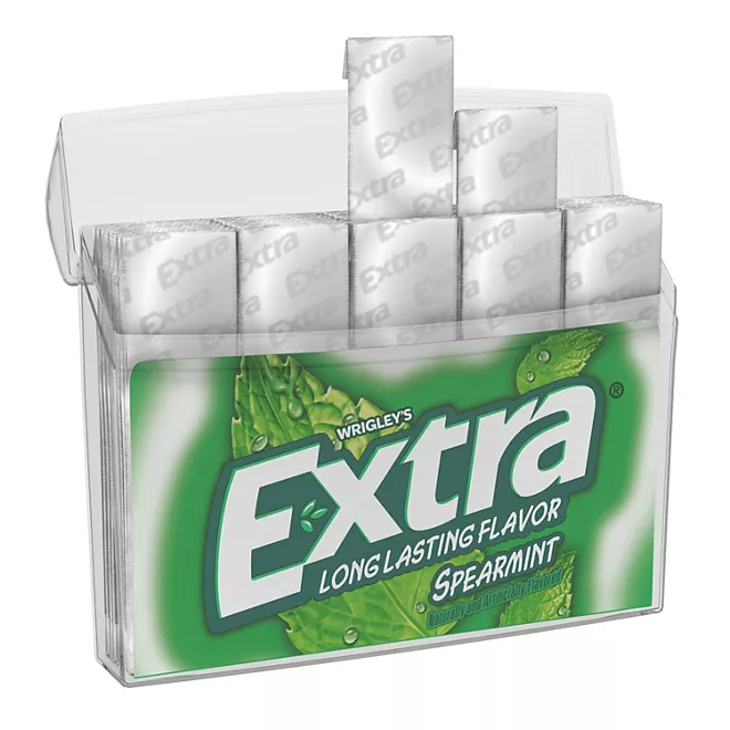 Extra Sugar Free Chewing Gum (35-Pack, Spearmint)