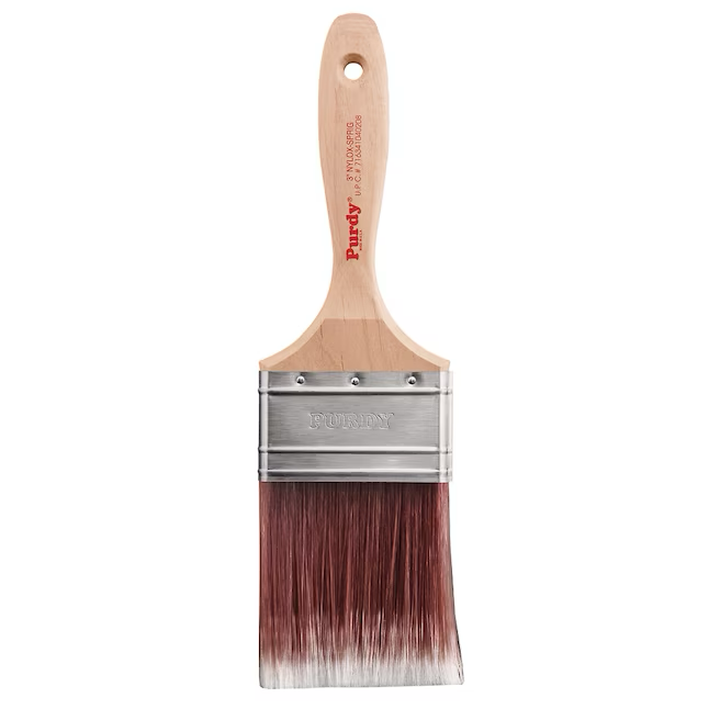 Purdy 3-in Reusable Nylon Flat Paint Brush (Trim Brush)