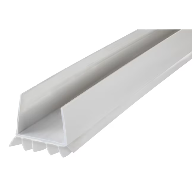 M-D 3-ft x 1-3/4-in White Cinch Slide-on Vinyl Door Weatherstrip