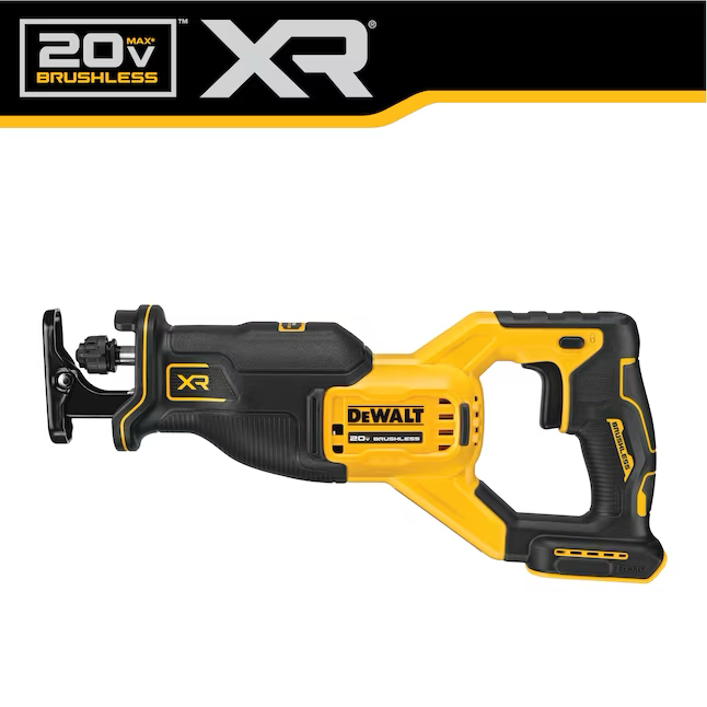 DEWALT XR 20-Volt Max bürstenlose Akku-Säbelsäge mit variabler Geschwindigkeit (ohne Zubehör)