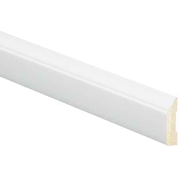 Inteplast Group Building Products 3/8-in x 1-3/8-in x 7-ft Finished Polystyrene Stop