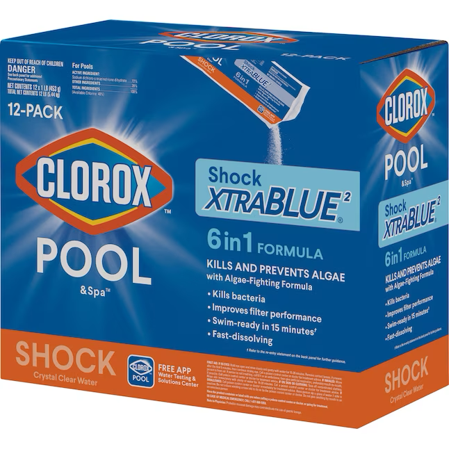 Clorox Pool&amp;Spa paquete de 12 amortiguadores para piscina de 16 oz