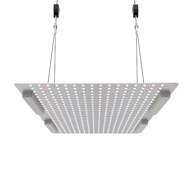 BOOST LIGHTING 18.9-in 1-Light Silver 225-Watt Full Spectrum LED Grow Light Kit