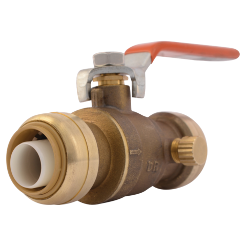 SharkBite 3/4 in. Ball Valve With Drain