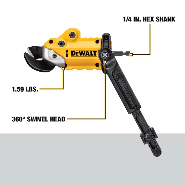 Accesorio de corte listo para impacto DEWALT