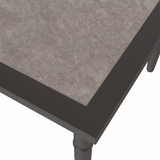 Allen + Roth Thomas Lake Juego de 2 sillas de comedor giratorias con estructura de acero gris y asiento acolchado gris