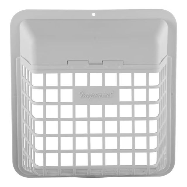 IMPERIAL 4-in Plastic Pest Guard Dryer Vent Cap