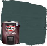 Glidden Total Exterior Paint &amp; Primer semibrillante, Night Watch 