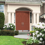 Glidden Total Exterior Paint & Primer Semi-Gloss, Burled Redwood