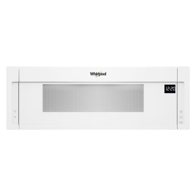 Whirlpool Low Profile 1.1-cu ft 1000-Watt Over-the-Range Microwave (White)