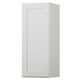 Diamond NOW Arcadia 18-in W x 30-in H x 12-in D White Door Wall Fully Assembled Cabinet (Recessed Panel Shaker Door Style)