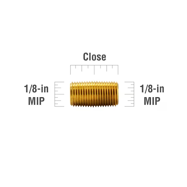 Proline Series 1/8-in x 1/8-in Threaded Male Adapter Nipple Fitting