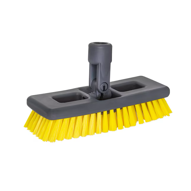 Project Source 7.7-in Poly Fiber Stiff Deck Brush