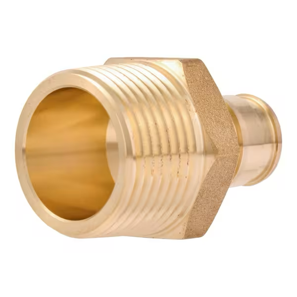 SharkBite 1/2 in. x 3/4 in. MNPT Brass Expansion Male Adapters