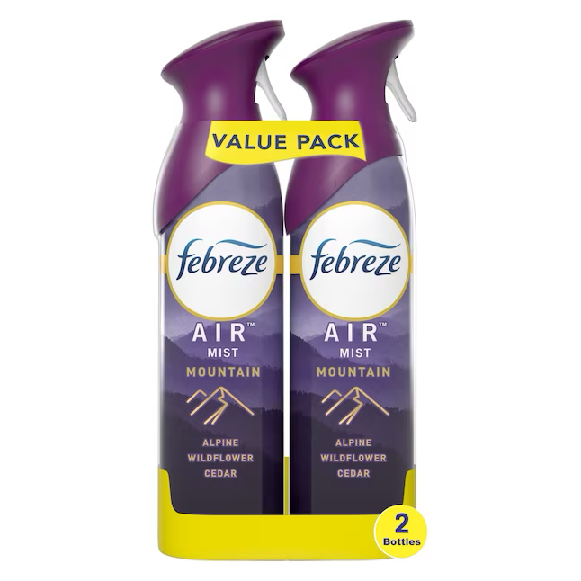 Febreze Air Ambientador con dispensador de montaña de 8.8 oz (paquete de 2)