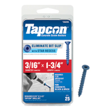 Tapcon 3/16-in x 1-3/4-in Concrete Anchors (25-Pack)