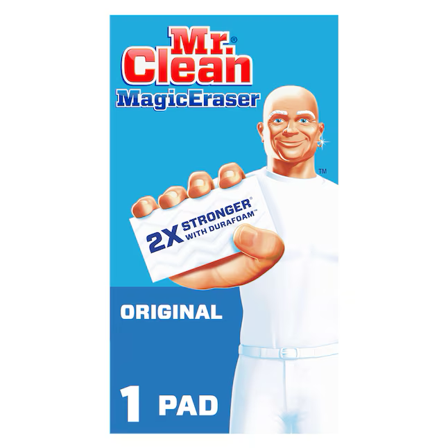 Mr. Clean Magic Eraser 2X Stronger with Durafoam Microfiber Sponge