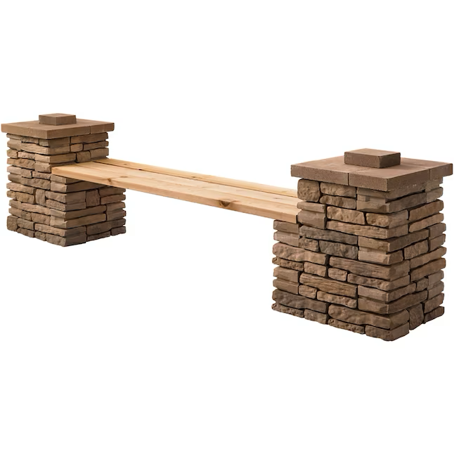 Belgard Bloque de muro de contención de hormigón para muro de cantera de 4 pulgadas de alto x 12 pulgadas de largo x 5,75 pulgadas de profundidad