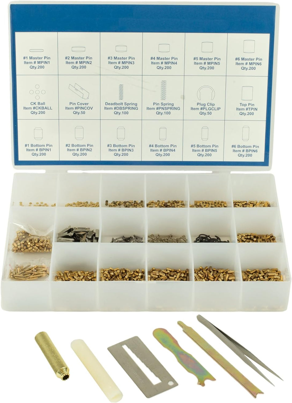 Kwikset Rekeying Pin Key Tool Key Kit